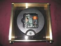 SEIKO $20.000.000 Dean Whitter High End World Clock Brass Glass 