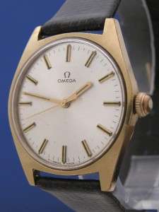 Mans Vintage Omega Geneve 20M Gold Watch  601 CAL MVMT (54886)  