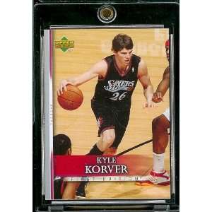 08 Upper Deck First Edition # 105 Kyle Korver   NBA Basketball Trading 