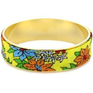  Nugaard Alegria Stackable Bangles with Rosie Fabric 