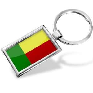  Keychain Benin Flag   Hand Made, Key chain ring Jewelry