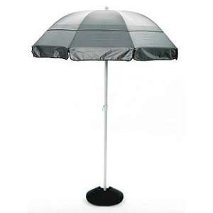  Solarteck Beach Umbrella (Silver/Hunter Green) (7H x 6 