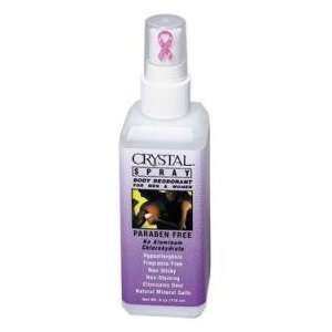  Crystal Deodorant Spray 4oz