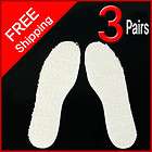 3pairs Warm Deluxe Insole Artificial Wool   Beige