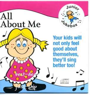 All About Me Kids Childrens Sing Along Songs CD New  