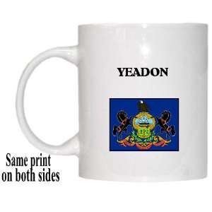    US State Flag   YEADON, Pennsylvania (PA) Mug 