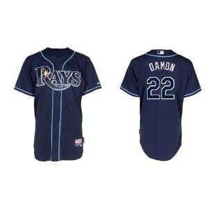 Wholesale Tampa Bay Rays 22# Johnny Damon Blue 2011 MLB Authentic 
