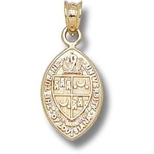 Tulane University Shield Pendant (Gold Plated)