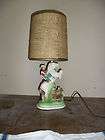 Vintage Roy Rogers and Trigger Plasto Chalkware Lamp