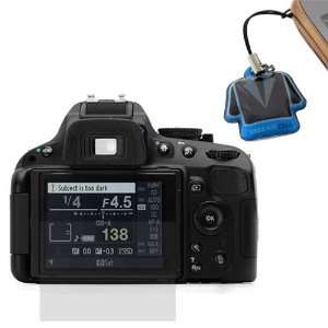   + LCD PVC Cleaner for Nikon D5100 SLR Digital Camera