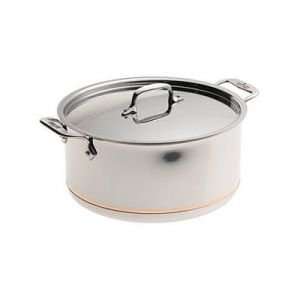  All Clad Copper Core Collection Stockpot with Lid 8.0QT 10 