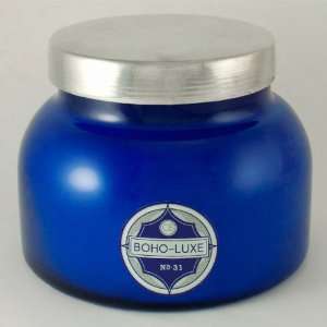    Aspen Bay Capri Blue Jar Candle   Boho Luxe