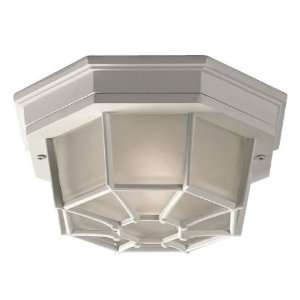  Galaxy Lighting 301401WH Outdoor Close to Ceiling Light 