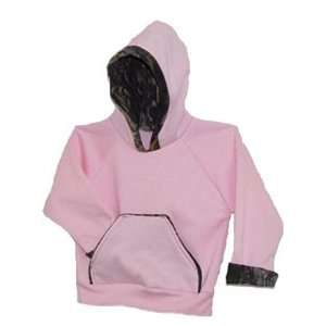  Bonnie&Childrens Sptwr Hooded Pink Sweatshirt Mossy Oak 