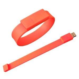  USB Bracelet   2GB   Red Electronics