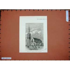    1882 Christchurch Cathedral Canterbury New Zealand