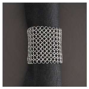  Chilewich Raymaille Napkin Rings (Set of FOUR)
