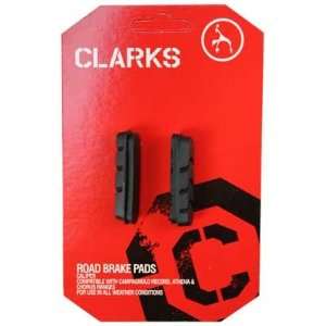Clarks Pad Inserts Brake Shoes Clk Rd 52Mm Campy Insert Blk  