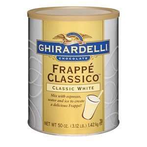 Ghirardelli Chocolate Classic White Frappé Classico, 3 lb.