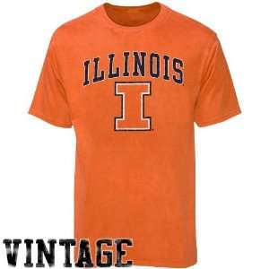  NCAA Illinois Fighting Illini Orange Big Arch n Logo 