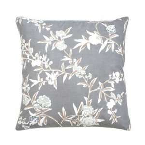  Grey Way   Floral Pillow, Square