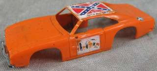 1970’s HO Slot Car Body~Orange General Lee  