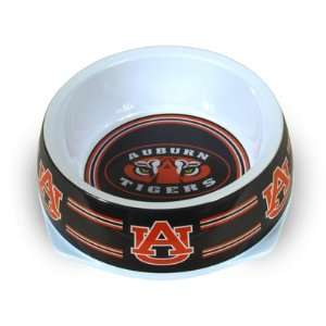 Auburn University Tigers Dog Food Water Bowl Large MLB Officially 