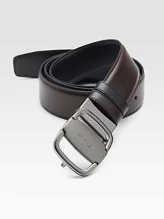 Salvatore Ferragamo   Adjustable & Reversible Vara Buckle Belt