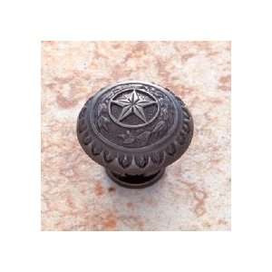   Texas Star Knob 41550 Antique Nickel