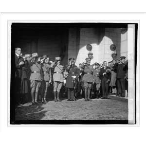   Genl. K. Tanaka and group outside building], 10/24/21