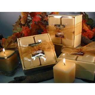  Spiced Cookie Scented Square Votive 4 piece Gift Set
