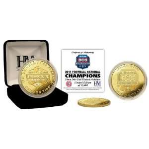  Alabama 2011 BCS Champions Commemorative Gold Coin Sports 