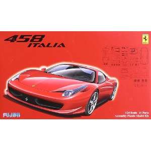 com FUJIMI MODELS   1/24 2009 Ferrari 458 Italia Sports Car (Plastic 