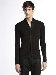 Gucci   Ribbed Silk Cardigan