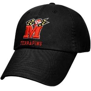  Nike Maryland Terrapins Black 3D Campus Hat Sports 
