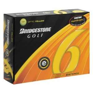  Bridgestone E6 Yellow Golf Balls