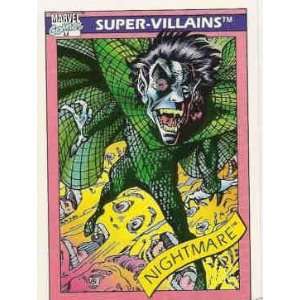  1990 Impel Marvel Comics #56 Nightmare Trading Card Toys & Games