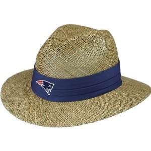   England Patriots Sideline Training Camp Straw Hat