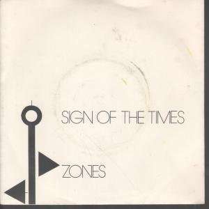  SIGN OF THE TIMES 7 INCH (7 VINYL 45) UK ARISTA 1978 