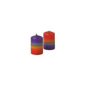  Prisma Votive Candles   Rainbow, 12 Units / 1 ea Beauty