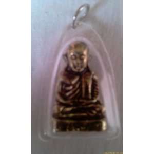   Ngern (Money) Thai Buddha Amulet Pendant Wat Bangklan 