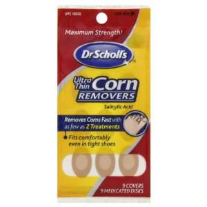  Dr. Scholls Corn Removers, Ultra Thin, Maximum Strength 