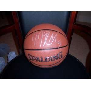 Redick Autographed Ball   Jj Duke Bluedevils W coa   Autographed 