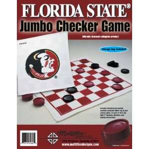    Florida State University Jumbo Checker Game