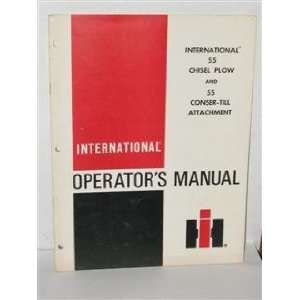   conser till attachment operators manual International harvester