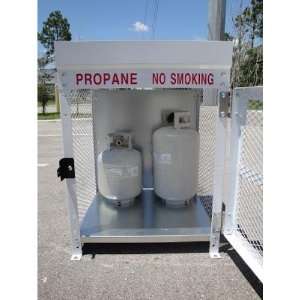   Vertical Standing Tank Propane Cage / Cabinet