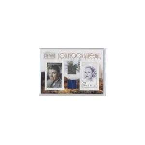   Materials Dual Stamp Dual Memorabilia #1   Grace Kelly/Jimmy Stewart/2