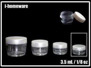   Box Bottle Cosmetic Cream Sample Container Lip Balm Case Jar  