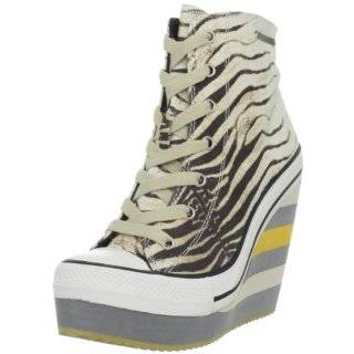    Rock & Candy Womens LuLu Party Wedge Fashion Sneaker Shoes