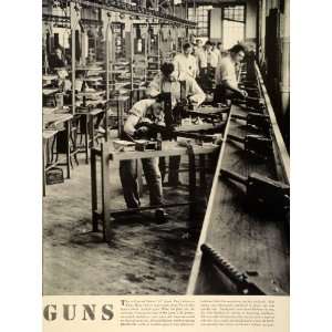 1941 Print WWII Michigan Flint General Motors AC Spark Plug Rifles 